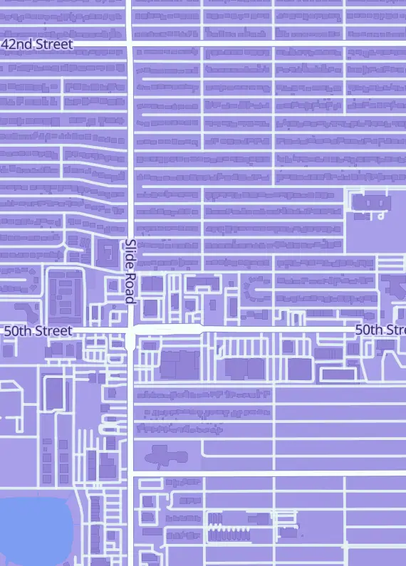Street map around 2Broz Collectibles, 5020 50th St, Lubbock, TX