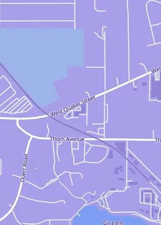 Street map around 510 Toy Shop and Sports Cards, Orchard Park