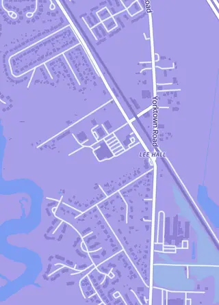Street map around 757 Cards & Cabinets, Newport News