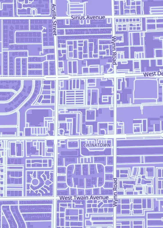 Street map around 888 Collectibles, 4276 Spring Mountain Rd, Las Vegas, NV