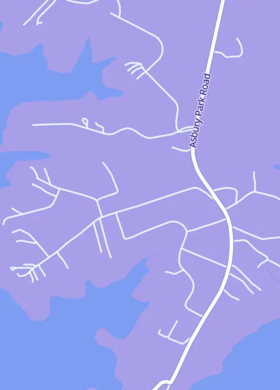 Street map around A-Z Rare Finds, 2022 Mullinax Dr, Anderson, SC