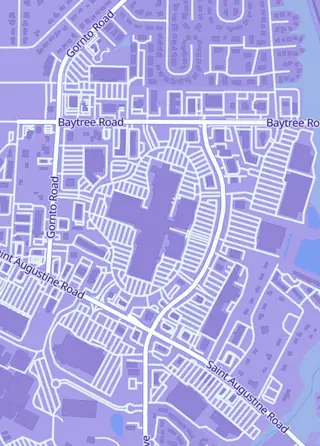 Street map around Alpha Collectables LLC, Valdosta