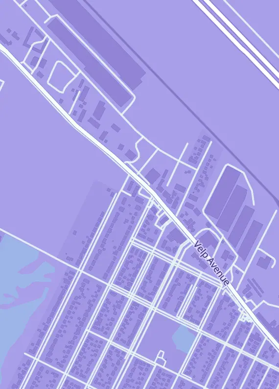 Street map around Ashenjugg, 1367 Velp Ave, Green Bay, WI