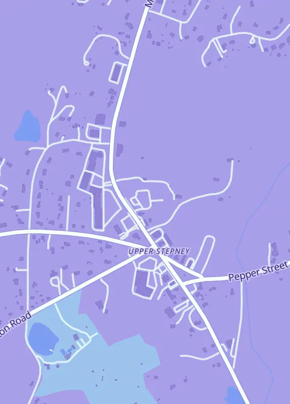 Street map around Awesome Toys and Gifts, 464 Main St, Monroe, CT