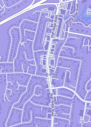 Street map around Awesome Toys and Gifts, Stamford