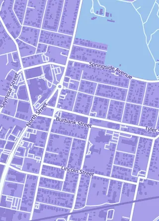 Street map around Berkshire Sports Cards, Pittsfield