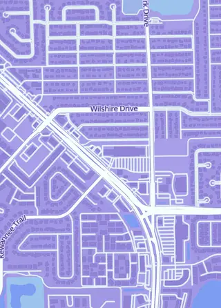 Street map around Big League Cards, Casselberry