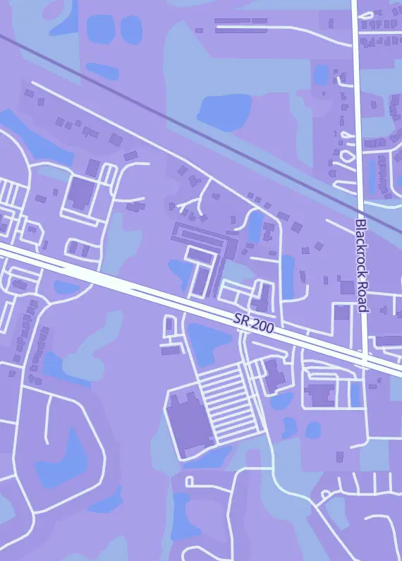 Street map around BOC Collectibles 2, 96048 Victoria's Pl, Yulee, FL