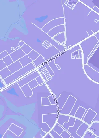 Street map around Card Shop Near Me, West Windsor Township