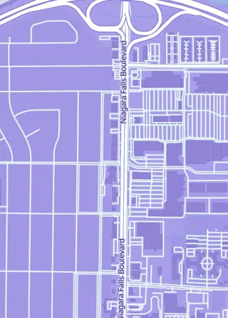 Street map around Center Ice Sports Cards, Tonawanda
