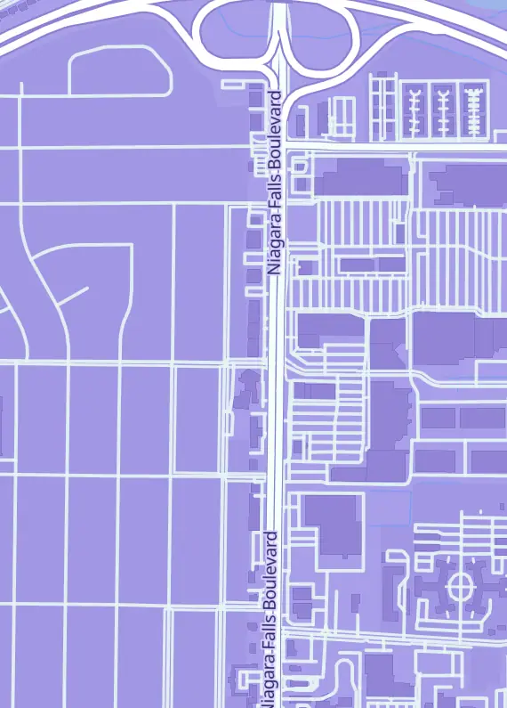 Street map around Center Ice Sports Cards, 11 GLENALBY Rd, Tonawanda, NY
