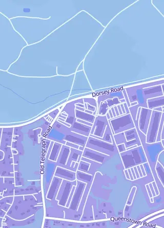 Street map around Charm City Collectibles, Hanover