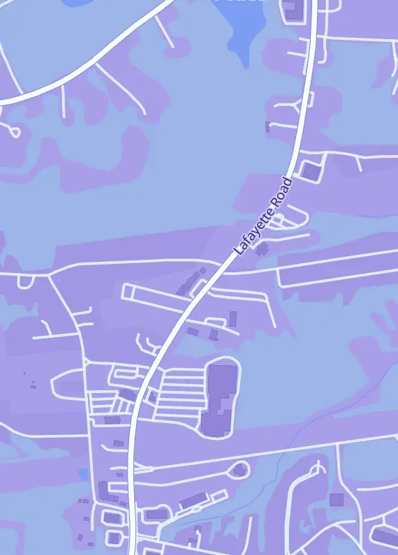 Street map around Chris's Comics, 919 Lafayette Rd, Seabrook, NH