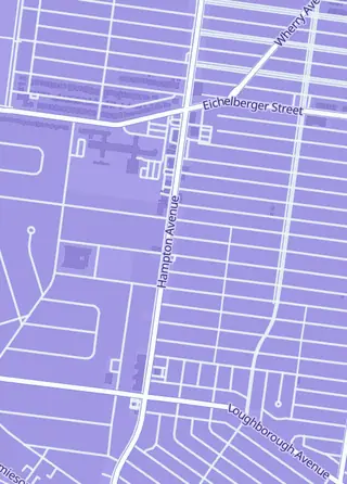 Street map around CITY Cards N More, St Louis