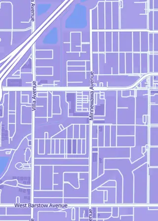 Street map around Clovis Cards & Comix, Clovis