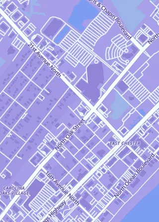 Street map around Coastal Sports Cards Promotions, Myrtle Beach