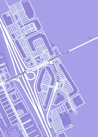 Street map around Collectables N Stuff, Gilroy