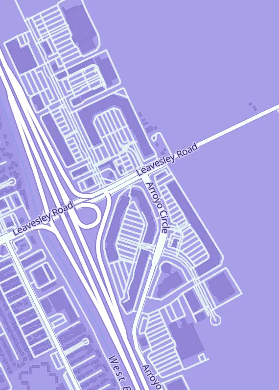 Street map around Collectables N Stuff, 681 Leavesley Rd, Gilroy, CA