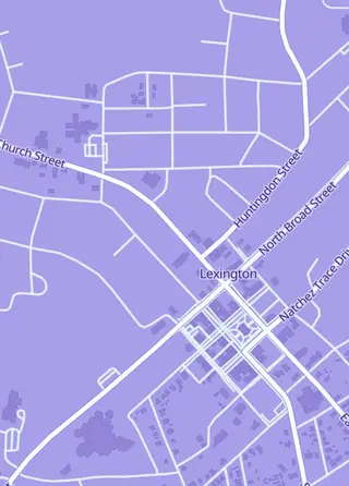 Street map around Collect’eM Card & Hobby, Lexington