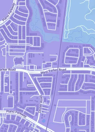 Street map around Collectibles Cards & Games, Carrollton