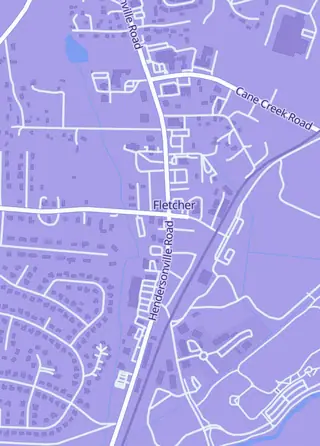 Street map around Collectibles Warehouse, Fletcher