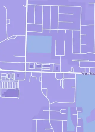 Street map around CollectOmaniacs, Ozark