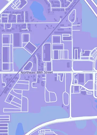 Street map around Columbia Hobby - Comics - Games - Sports Cards, Vancouver