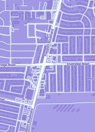 Street map around Comics & Collectibles, Sacramento