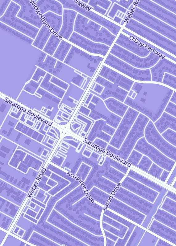Street map around Cottens Collectibles, 5425 S Padre Island Dr, Corpus Christi, TX
