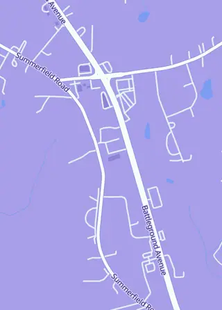 Street map around Curiosity Video Games & More, Summerfield