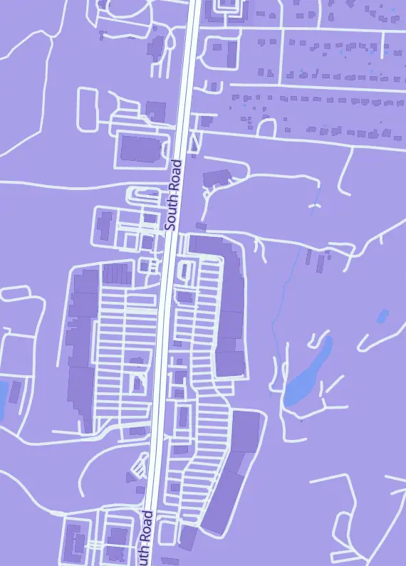 Street map around DGW Collectibles & Estates, 2600 South Rd, Poughkeepsie, NY