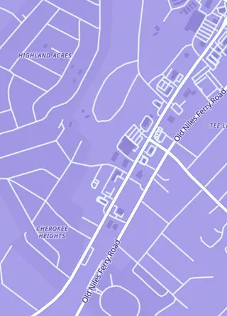 Street map around Dominic's Dominion, Maryville