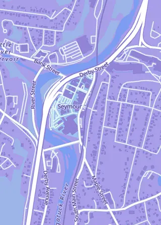 Street map around Dr Cards & Gaming, Seymour