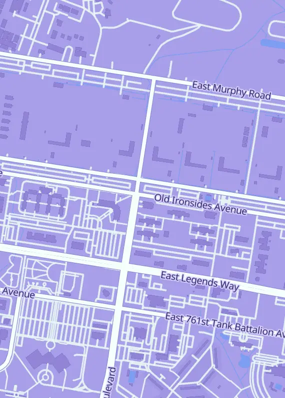Street map around Dragon Pop Social, 87030 Old Ironsides Ave, Fort Cavazos, TX