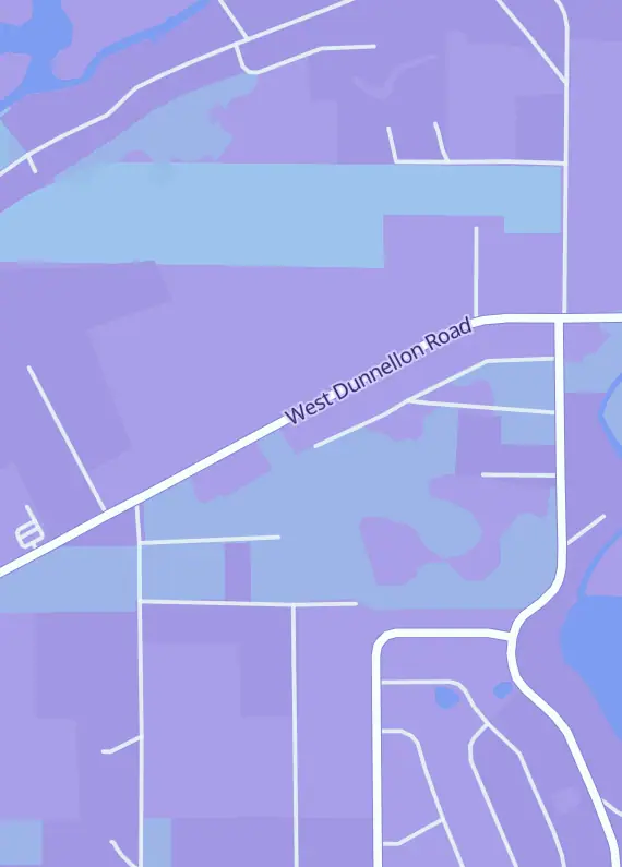 Street map around Dragons Hoard gaming and collectables, 2824 W Dunnellon Rd, Dunnellon, FL
