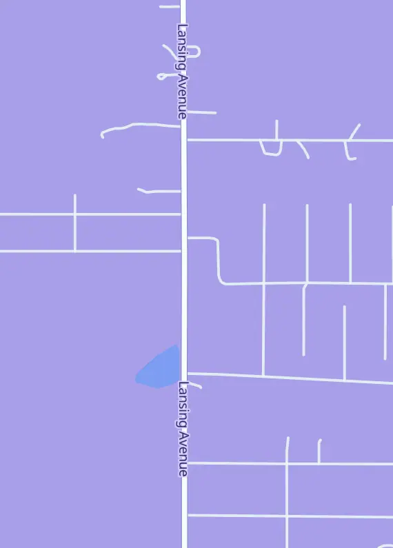 Street map around Duel and Dice, 4821 Lansing Ave, Blackman Township, MI