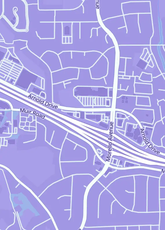 Street map around DVY Collectibles LLC, 1150 Arnold Dr Ste d, Martinez, CA
