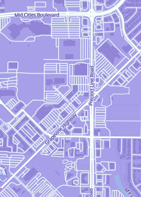 Street map around Eclipse Cards & Hobby, 9155 Blvd 26 #280, North Richland Hills, TX