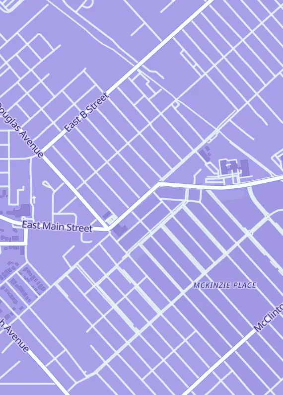 Street map around Fantasy Book Inc, 1113 E Main St, Belleville, IL