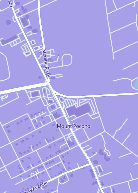 Street map around Final Boss - Mount Pocono, 601 Route 940, Mt Pocono, PA