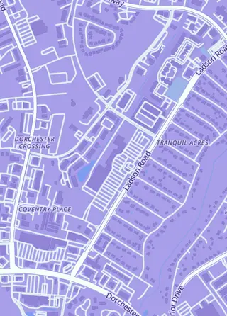 Street map around Final Round Game Shop, Summerville