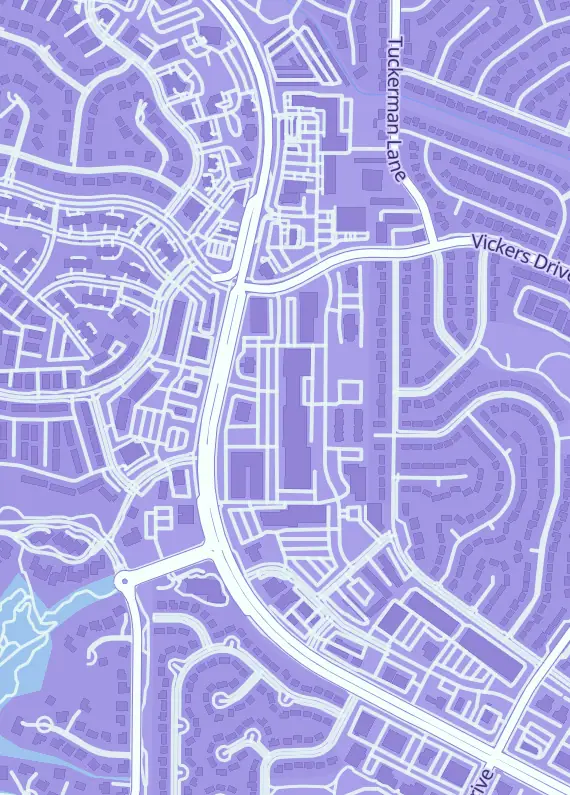 Street map around Gamer's Haven, 5681 N Academy Blvd, Colorado Springs, CO
