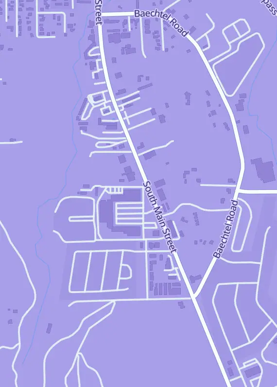 Street map around Gateway Games Willits, 1706 S Main St, Willits, CA