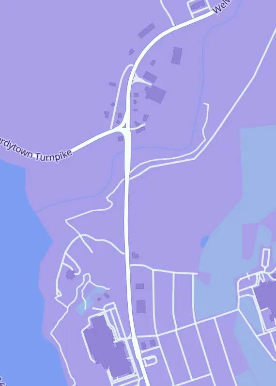 Street map around GCF Arts & Hobbies, 2591 Route 6, Hawley, PA