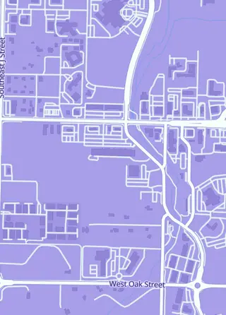 Street map around Gear Gaming - Bentonville, Bentonville