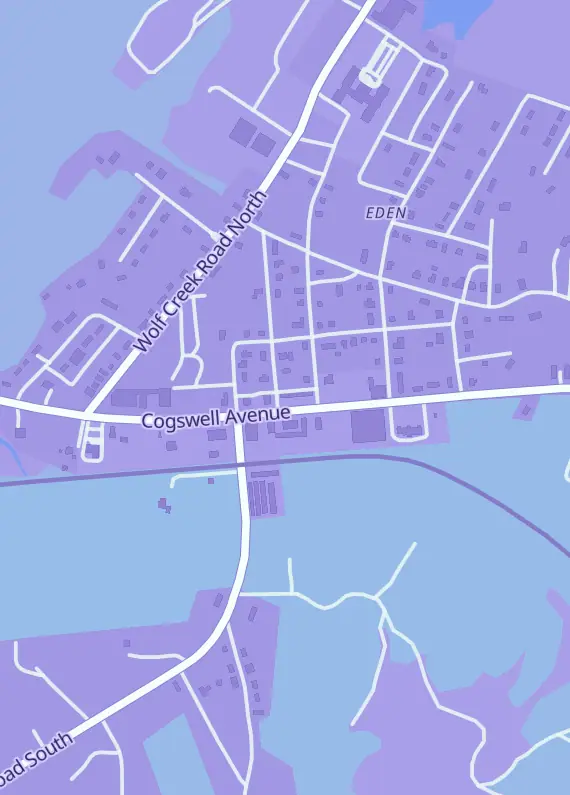 Street map around Geek Out LLC, 207 Cogswell Ave, Pell City, AL