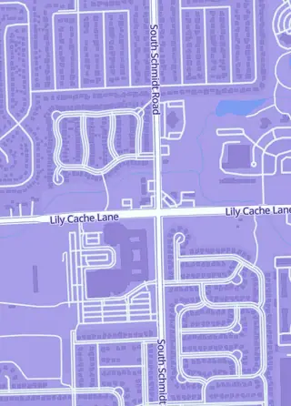 Street map around Goblin Games & Hobby, Bolingbrook