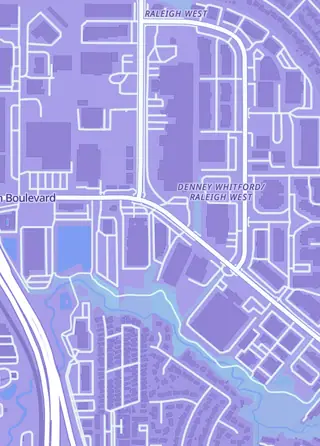 Street map around Gongaii Games, Beaverton