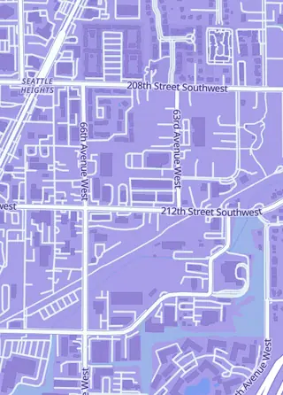 Street map around Grade City Comics Llc, Lynnwood