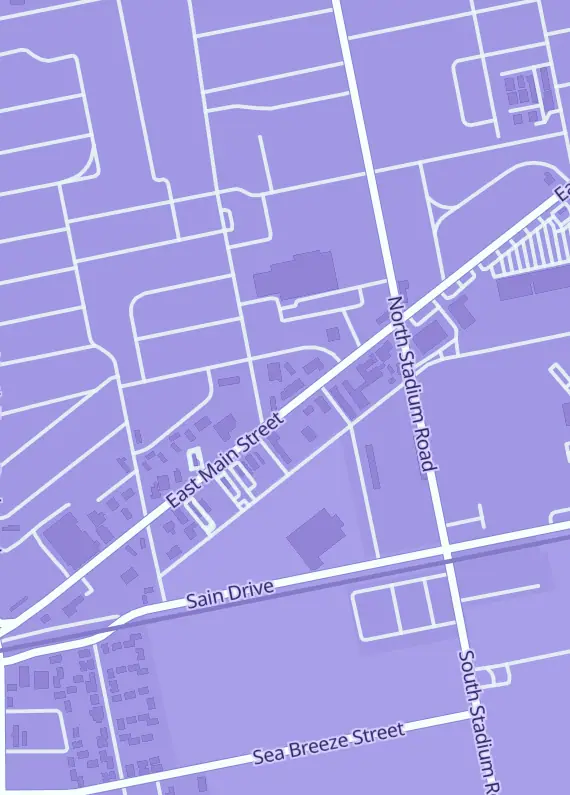 Street map around GRR Games, 1313 E Main St, Alice, TX